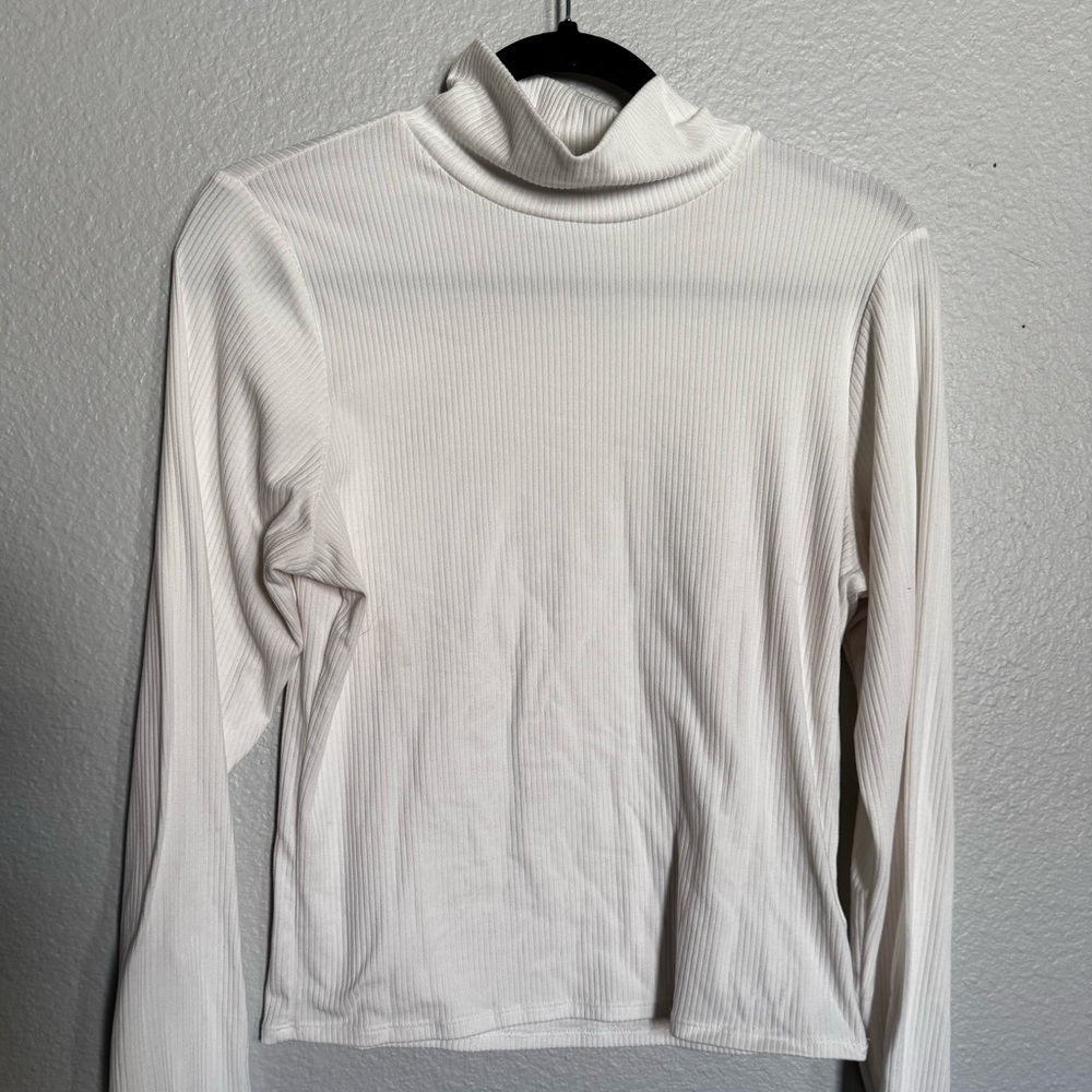 Ribbed turtleneck